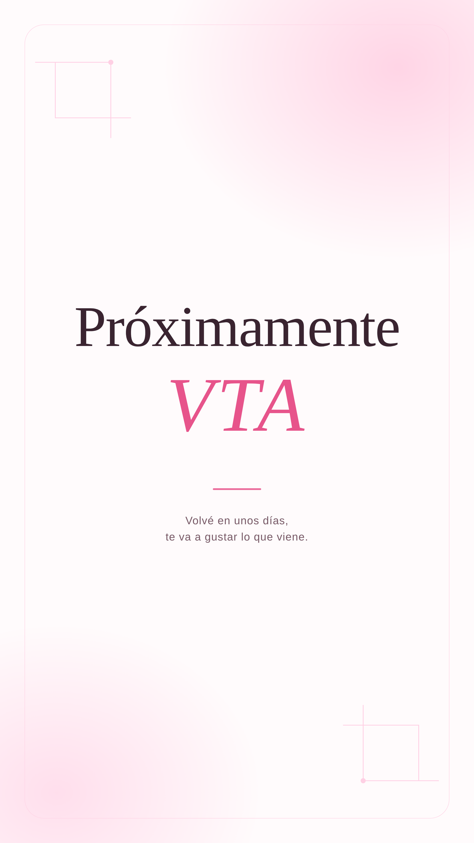 Emprendida — Próximamente Viví Tu Agenda